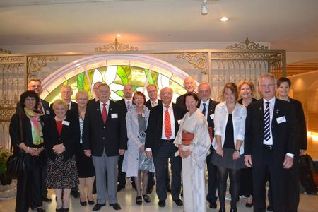Lüneburg's 19th Friendship Delegation during their visit in Naruto