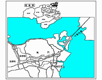 鳴門市全域図