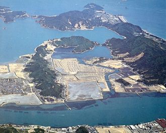 鳴門町高島・三ツ石（昭和50年ごろ）