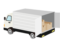 トラックのイラスト トラックのイラスト