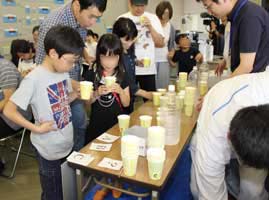 浄水場親子見学会