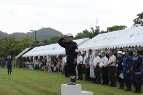 鳴門市総合防災訓練