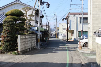 板東の町並み