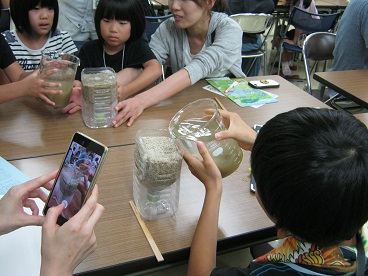 浄水場親子見学会