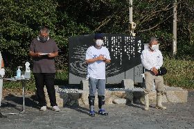 環境衛生組合連合会海岸清掃活動（網干駐車場）