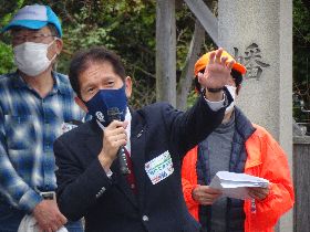 令和3年度北灘ワンデリング大会（櫛木浜 櫛木八幡神社）