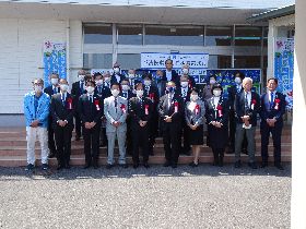 令和4年4月10日（日）海の豊かさを守ろう瀬戸内「鳴門の海」不法投棄防止看板　完成設置式典（鳴門観光汽船(株)）