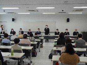 令和4年4月23日（土）令和４年度鳴門市婦人連合会総会（消防庁舎3階会議室）