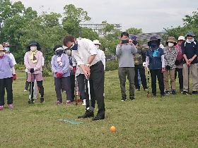 令和4年6月23日（木）令和4年度鳴門市長杯グラウンド・ゴルフ交流大会（ウチノ海総合運動公園）