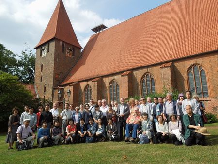 Naruto's 20th Friendship Delegation during their visit in Lüneburg