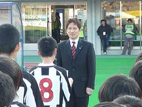 鳴門市サッカースクール入学式
