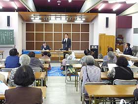 里浦長寿会・平成22年度総会