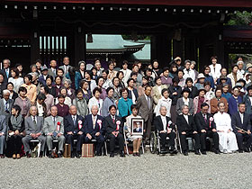 高井北杜顕彰「桐の実」句碑除幕式