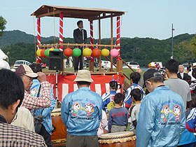 「第9回鳴門のまつり」及び「第8回子どものまちフェスティバル」の合同開会式