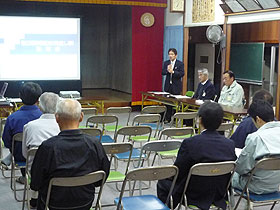 斎田地区下水道地元説明会