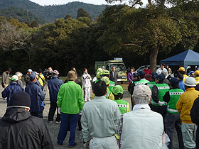 県道徳島北灘線沿いのボランティア清掃