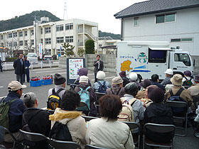 鳴門西地区避難訓練