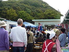 鳴門ウチノ海「ふれあい広場」オープン式典