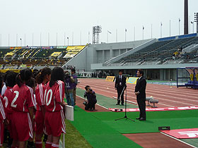 平成23年度鳴門市サッカースクール入学式