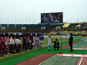 平成23年度鳴門市サッカースクール入学式