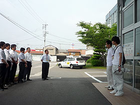 東日本大震災第12次被災地派遣職員への激励会