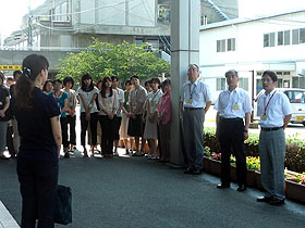 東日本大震災県３１陣（保健師）被災地派遣職員への激励会