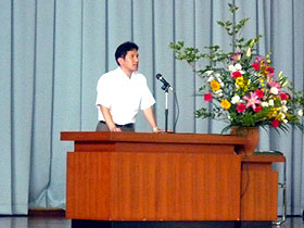 鳴門・板野地区中学生防犯弁論大会