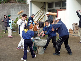 交流もちつき大会２