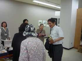 東日本大震災第8次被災地派遣職員への激励会