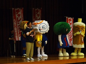 東日本大震災第8次被災地派遣職員への激励会