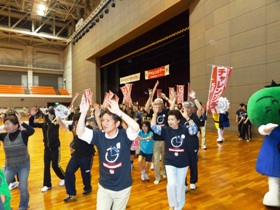 東日本大震災第8次被災地派遣職員への激励会