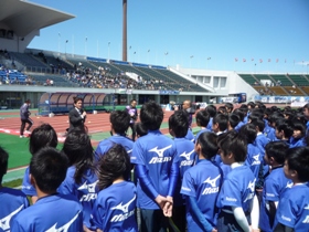 鳴門市サッカースクール入学式1