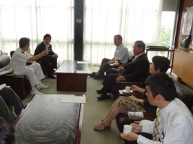 自衛官募集相談員委嘱状交付式