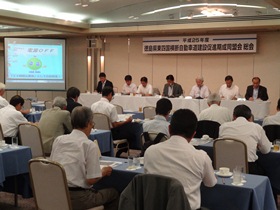 徳島県東四国横断自動車道建設促進期成同盟会総会