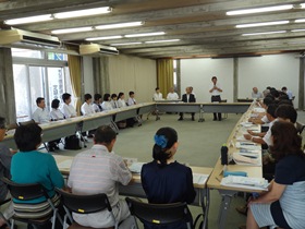 第20回鳴門市姉妹都市親善使節団結団式