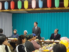 独居老人宅配サービス視察