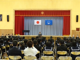 鳴門中学校総合落成式