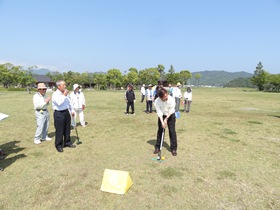 第2回鳴門市長杯グラウンドゴルフ大会