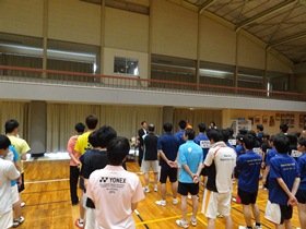 第36回鳴門市会長杯バドミントン大会