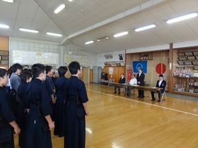 鳴門市戦没者追悼少年剣道大会