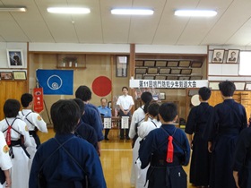 鳴門市防犯少年剣道大会