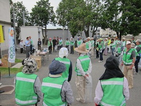 鳴門市老人クラブ連合会　一斉清掃活動