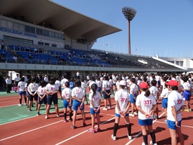 鳴門市小学校陸上運動記録会