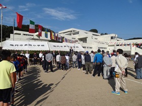 みなさんと島民運動会