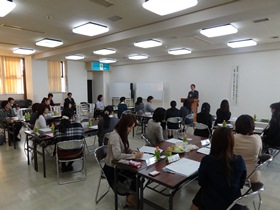 徳島県中小企業家同友会女性部会と市職員との研修会