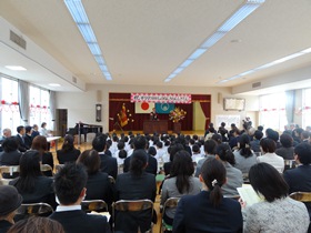 撫養幼稚園100周年記念式典