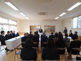 すくすく保育園　園舎増・改築落成記念式典