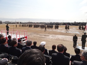 徳島駐屯地開設3周年記念行事