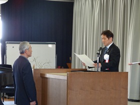 鳴門市シルバー大学校卒業式